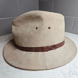Amalgamated Clothing & Textile Workers Union Men's Fedora Panama Hat Size Large